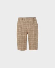 Really Wild Clothing Tweed Shorts with Patch Pocket