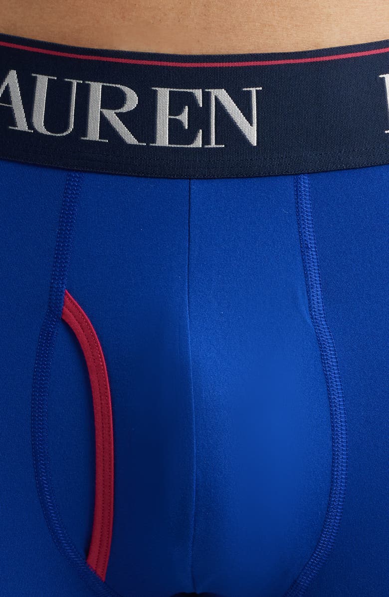 Polo Ralph Lauren Assorted 3-Pack 4D-Flex Microfiber Boxer Briefs, Alternate, color,