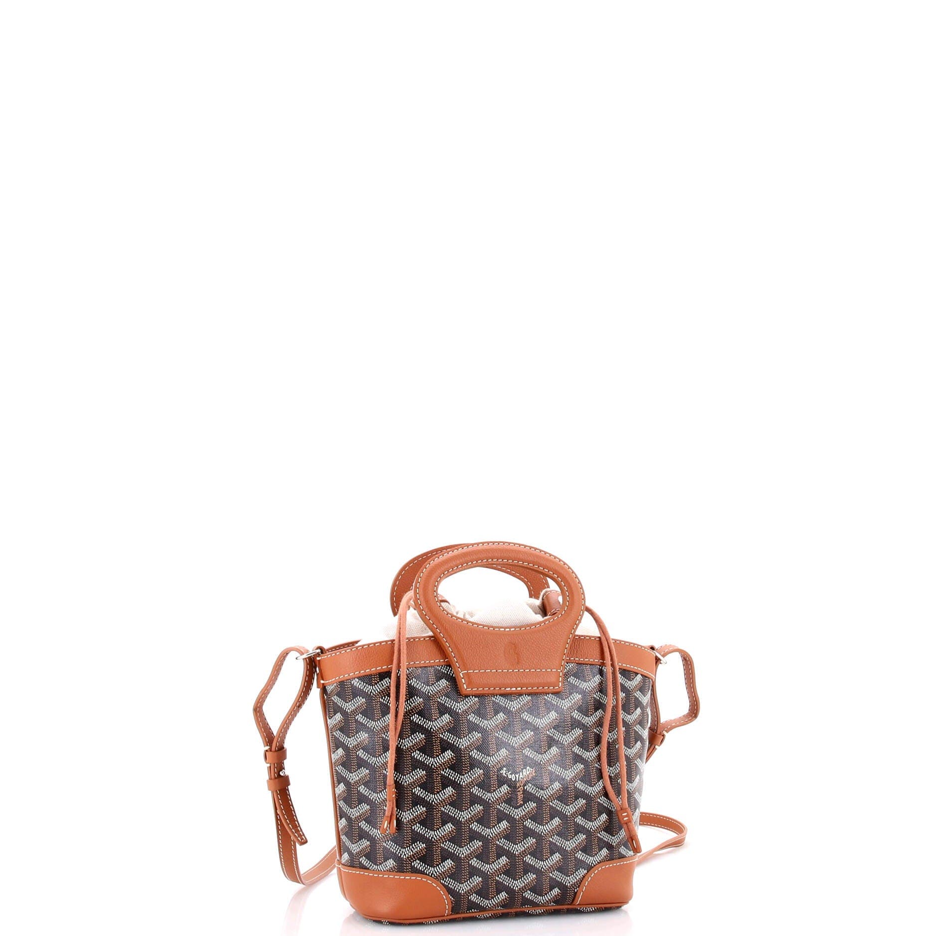 Beluga Bag Coated Canvas Mini, Alternate, color, Brown