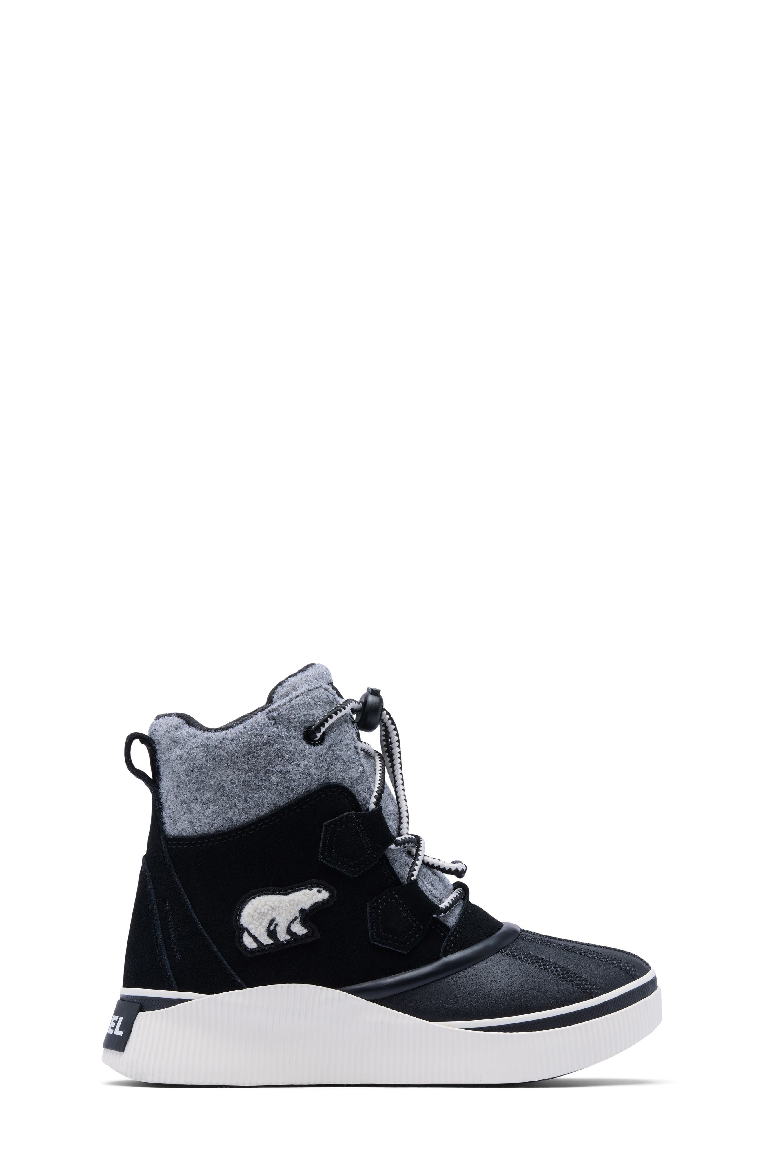Kids' Out N About IV Chillz Boot, Alternate, color, BLACK/ CHALK
