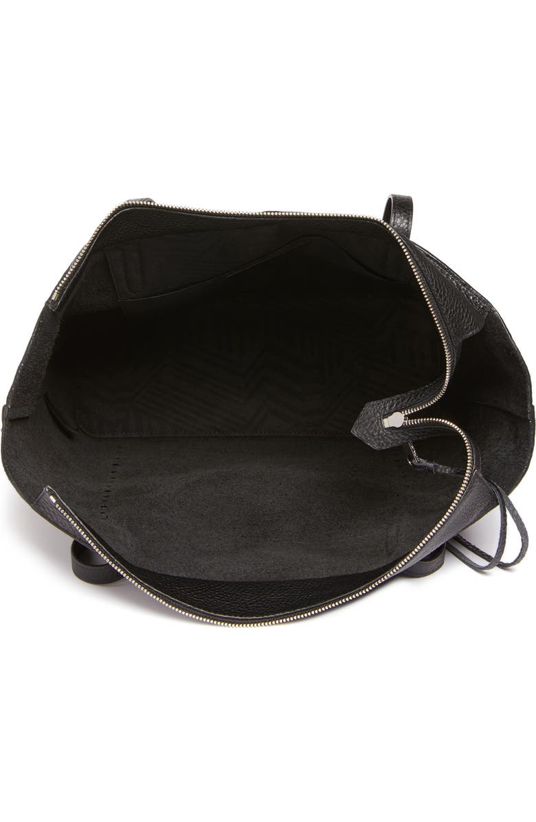Rebecca Minkoff Unlined Front Pocket Leather Tote, Alternate, color,