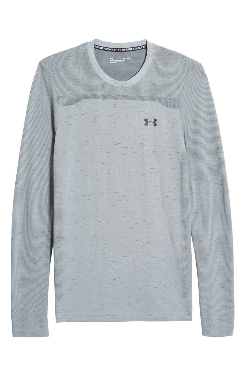 Under Armour Men's UA Seamless Long Sleeve Performance T-Shirt, Alternate, color,
