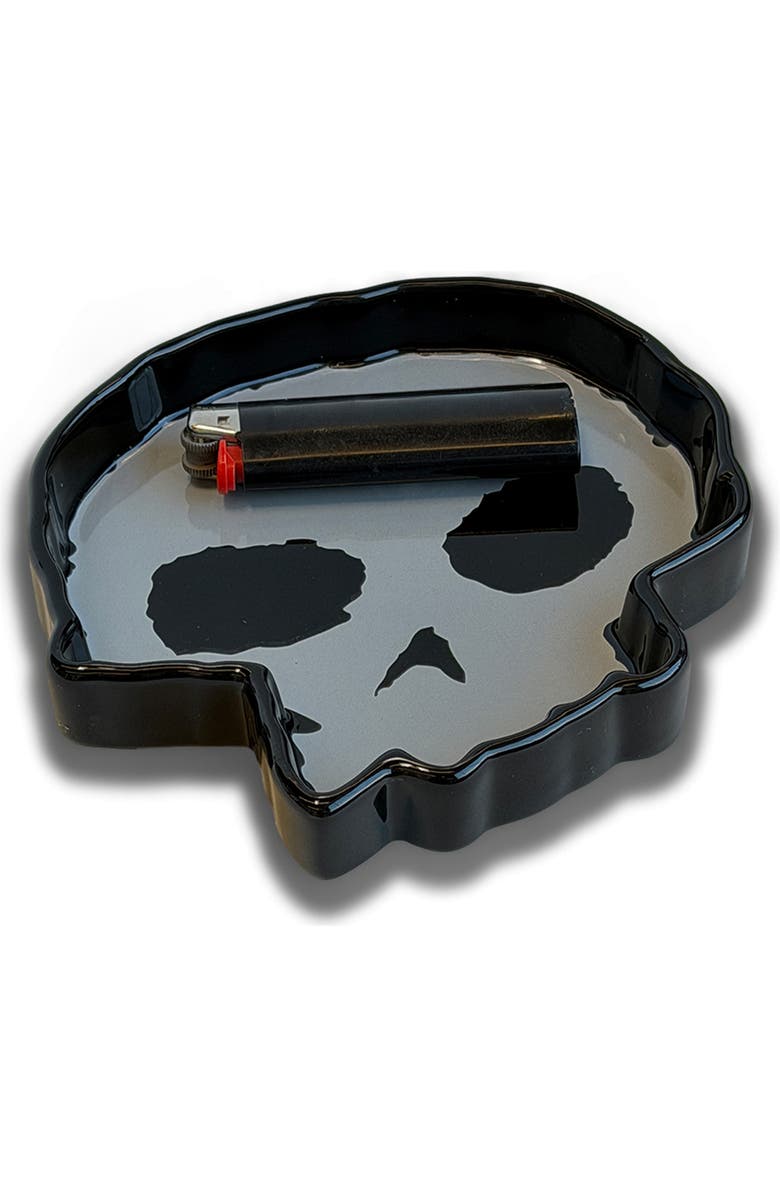 PLEASURES Zero Ceramic Tray, Alternate, color, Black