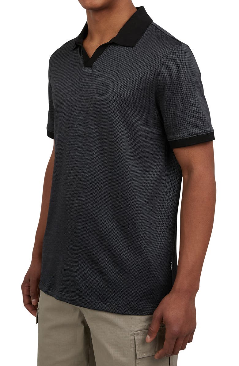 DKNY SPORTSWEAR Colgate Johnny Collar Polo, Alternate, color, Black