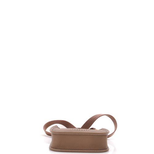 Pre-owned Hermes Hermes Evelyne Bag Gen Iii Clemence Tpm In Brown