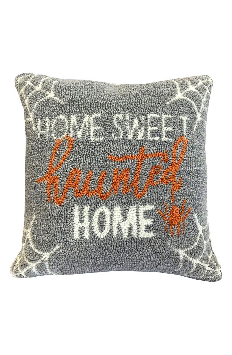 R16 HOME Home Sweet Haunted Home Throw Pillow, Main, color,
