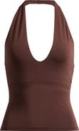 SKIMS Smooth Layer Halter Top