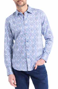 Robert Graham Long Sleeve Button Front Shirt