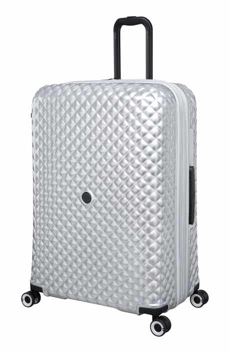 Glitzy 31-Inch Hardside Expandable Spinner Suitcase