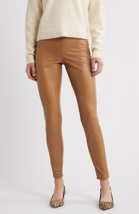 Faux Leather Leggings