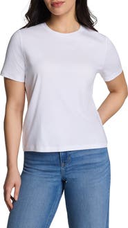 SPANX® Crewneck Cotton T-Shirt