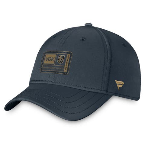 Men's Fanatics  Gray Vegas Golden Knights Authentic Pro Training Camp Flex Hat