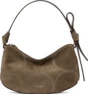 Kate Spade New York Loop Dot Patchwork Suede Shoulder Bag
