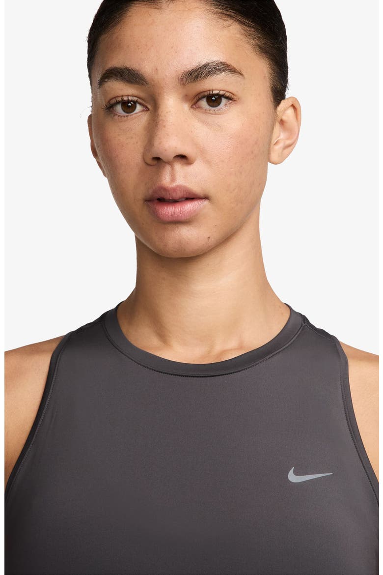 Swift Dri-FIT Running Tank Top, Alternate, color, THUNDER GREY/ REFLECTIVE SILV