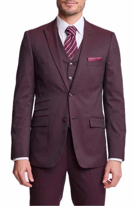 Ashton Slim Peak Lapel Suit Jacket