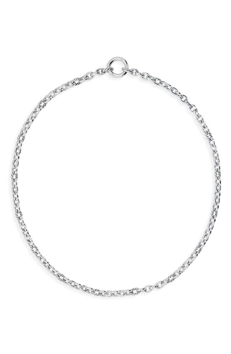 David Yurman DY Mercer<sup>®</sup> Petite Chain Necklace, 4.5mm, Main, color, Silver