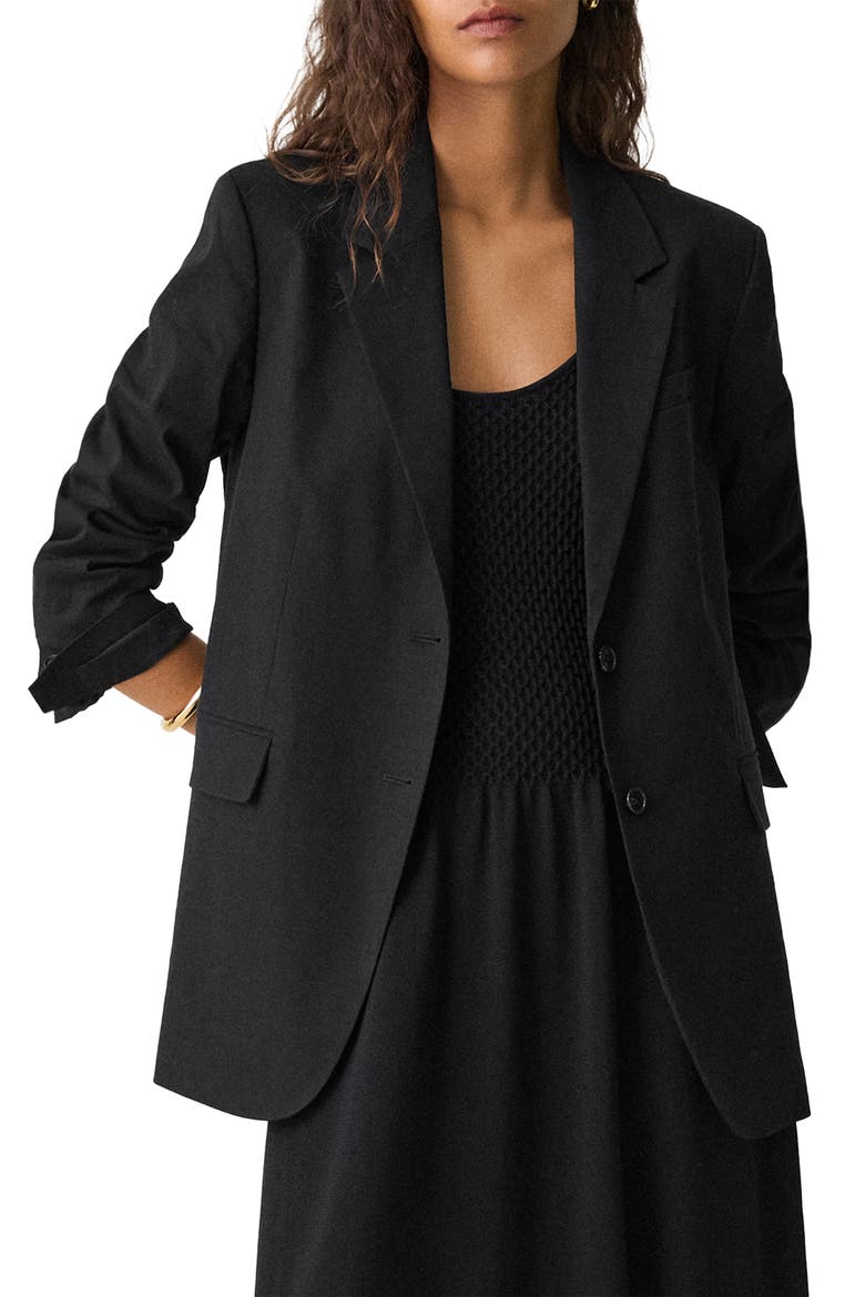 Linen Blend Blazer (Women) | Nordstromrack
