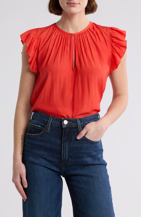 Destinee Cap Sleeve Top