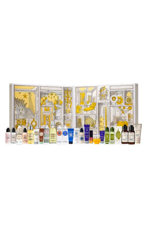 L'occitane Advent Calendar Gift Set (limited Edition) $238 Value In Transparent