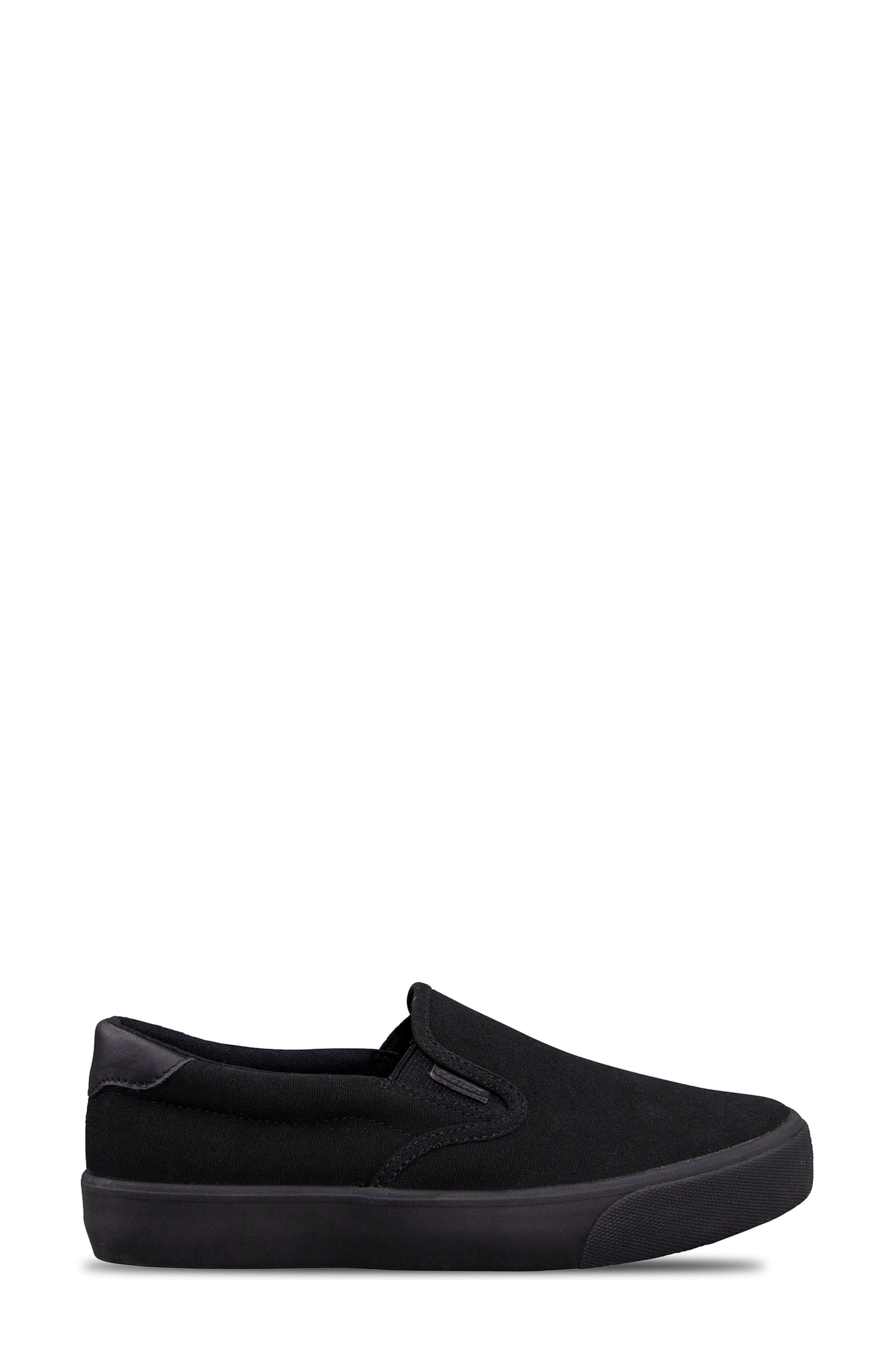 LUGZ Clipper Slip-On Sneaker - Wide Width, Alternate, color, Black