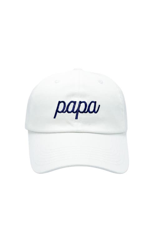 Bits & Bows Papa Adult Baseball Hat In Multi