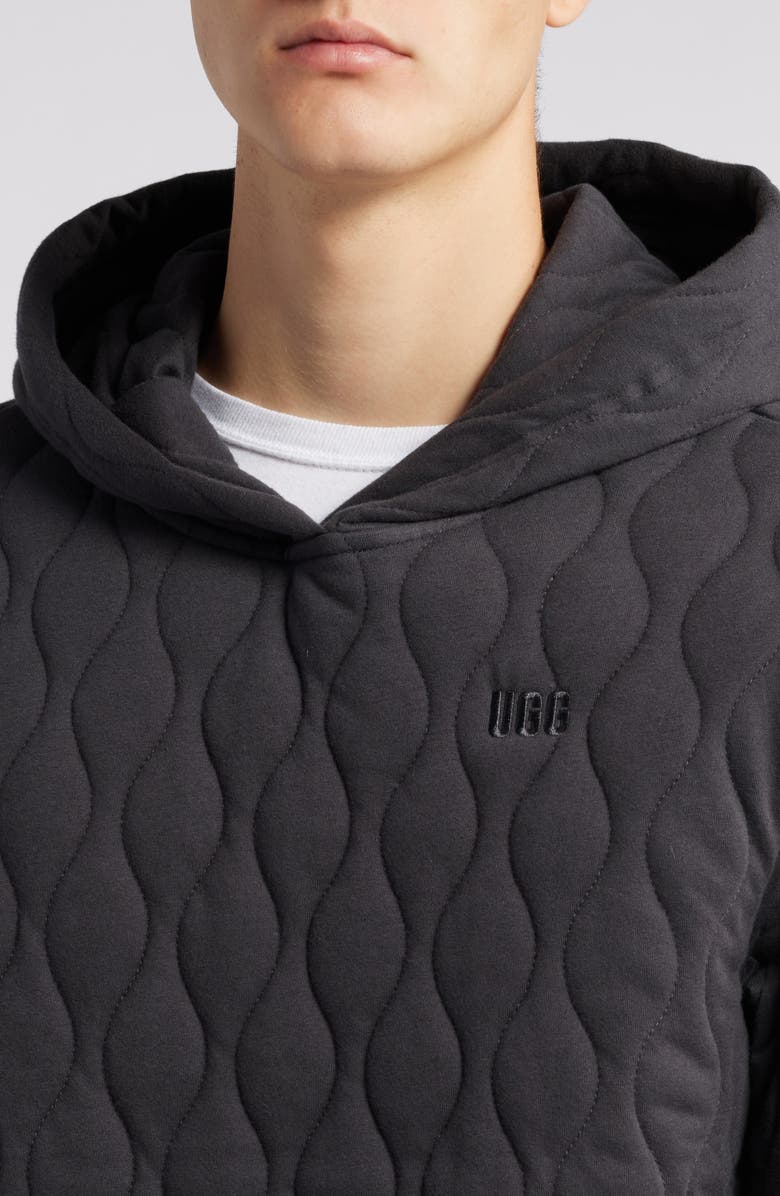 UGG<sup>®</sup> Chason Quilted Cotton Hoodie, Alternate, color, 