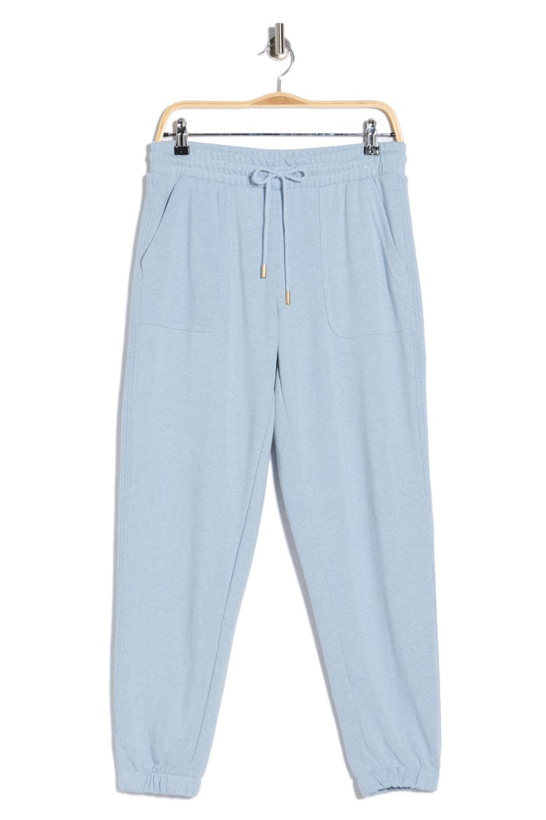 Side Trim Joggers, Alternate, color, FADED DENIM