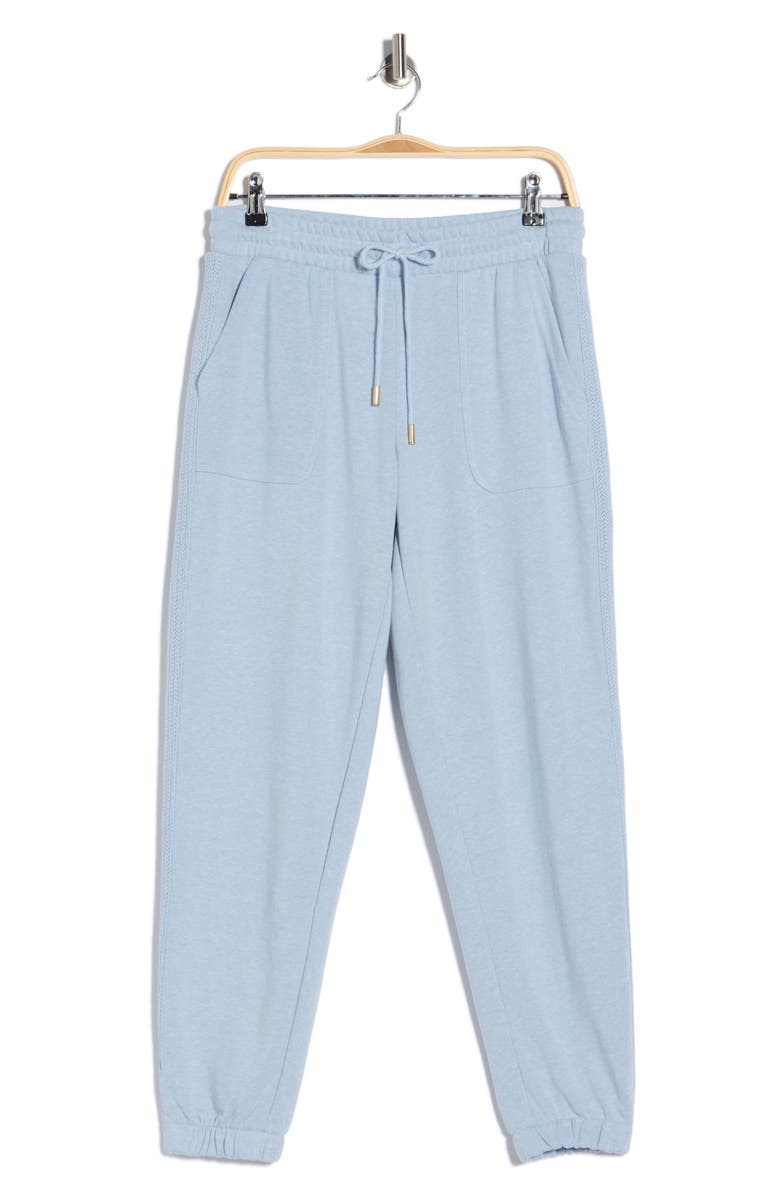 Nanette Lepore Play Side Trim Joggers, Alternate, color, Faded Denim