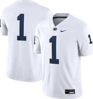 Nike Men's Nike #1 White Penn State Nittany Lions Game Jersey