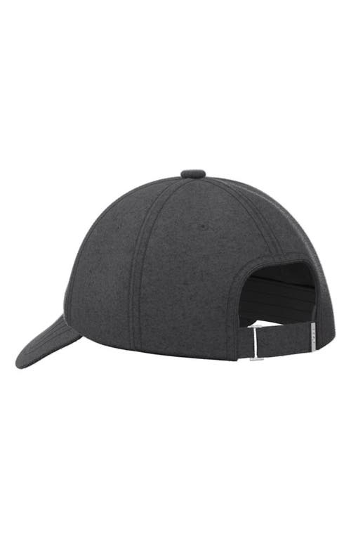 Hugo Boss Boss Derrel Wool Blend Baseball Cap In Gray
