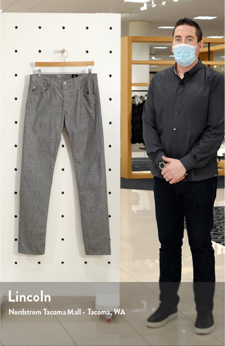 Tellis Herringbone Slim Fit Pants, sales video thumbnail