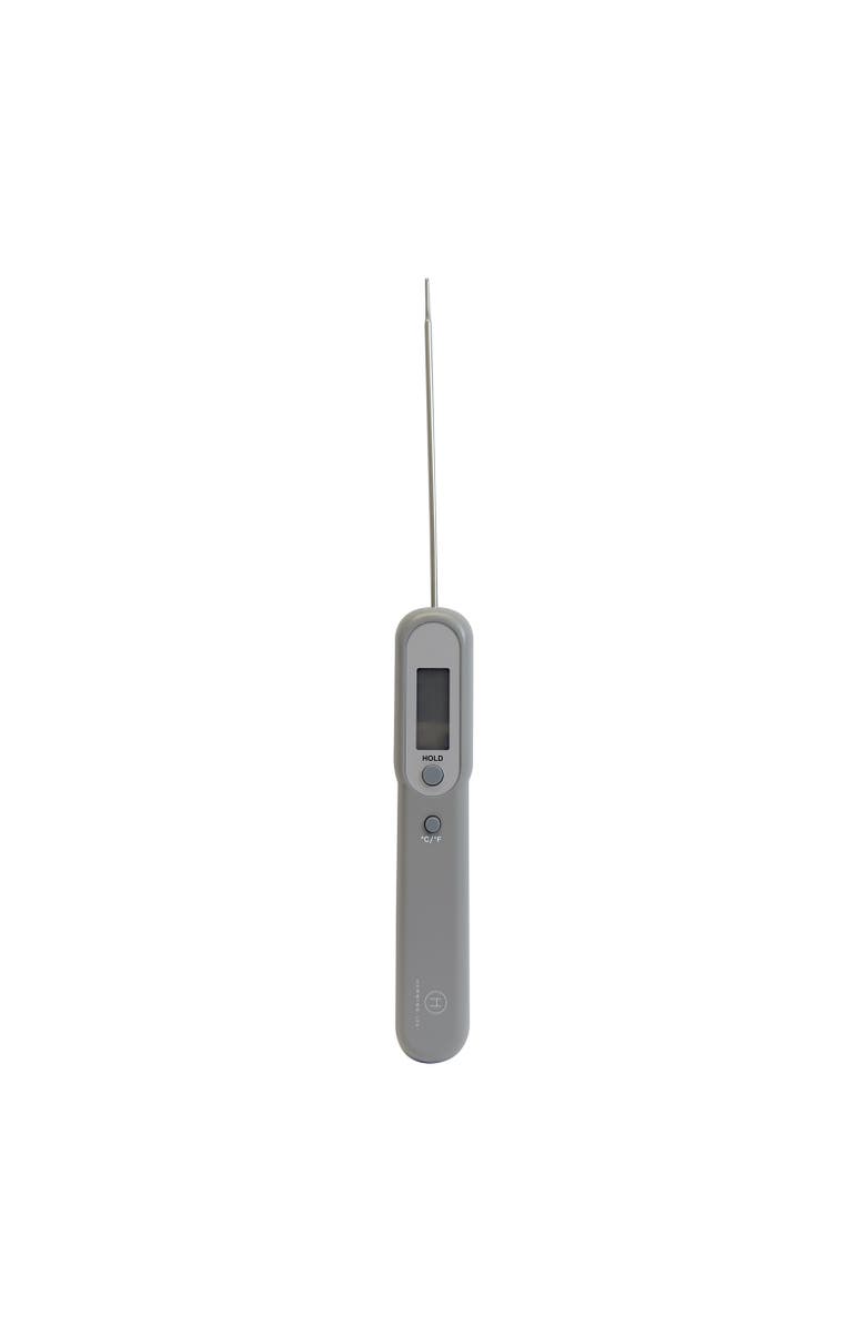 Henning Lee Battery Free Kinetic Instant Read Thermometer for Kitchen and Grill, Main, color, Gray