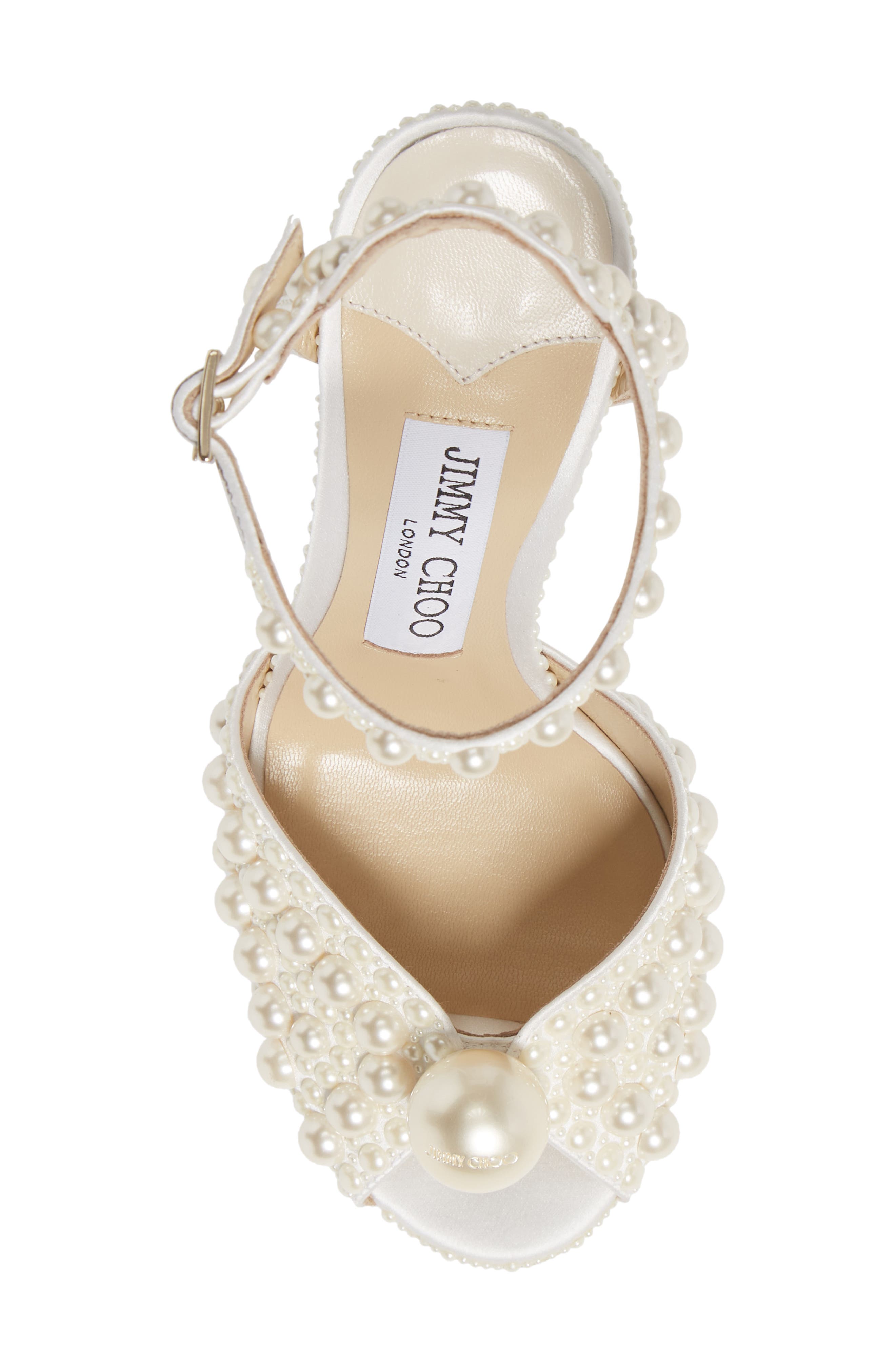 Jimmy Choo Sacora Embellished Sandal, Alternate, color, 