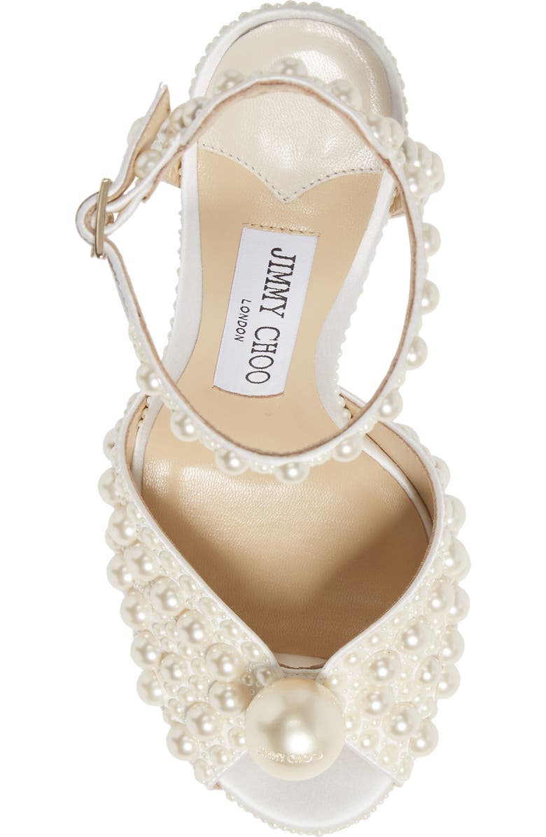 Jimmy Choo Sacora Embellished Sandal, Alternate, color,