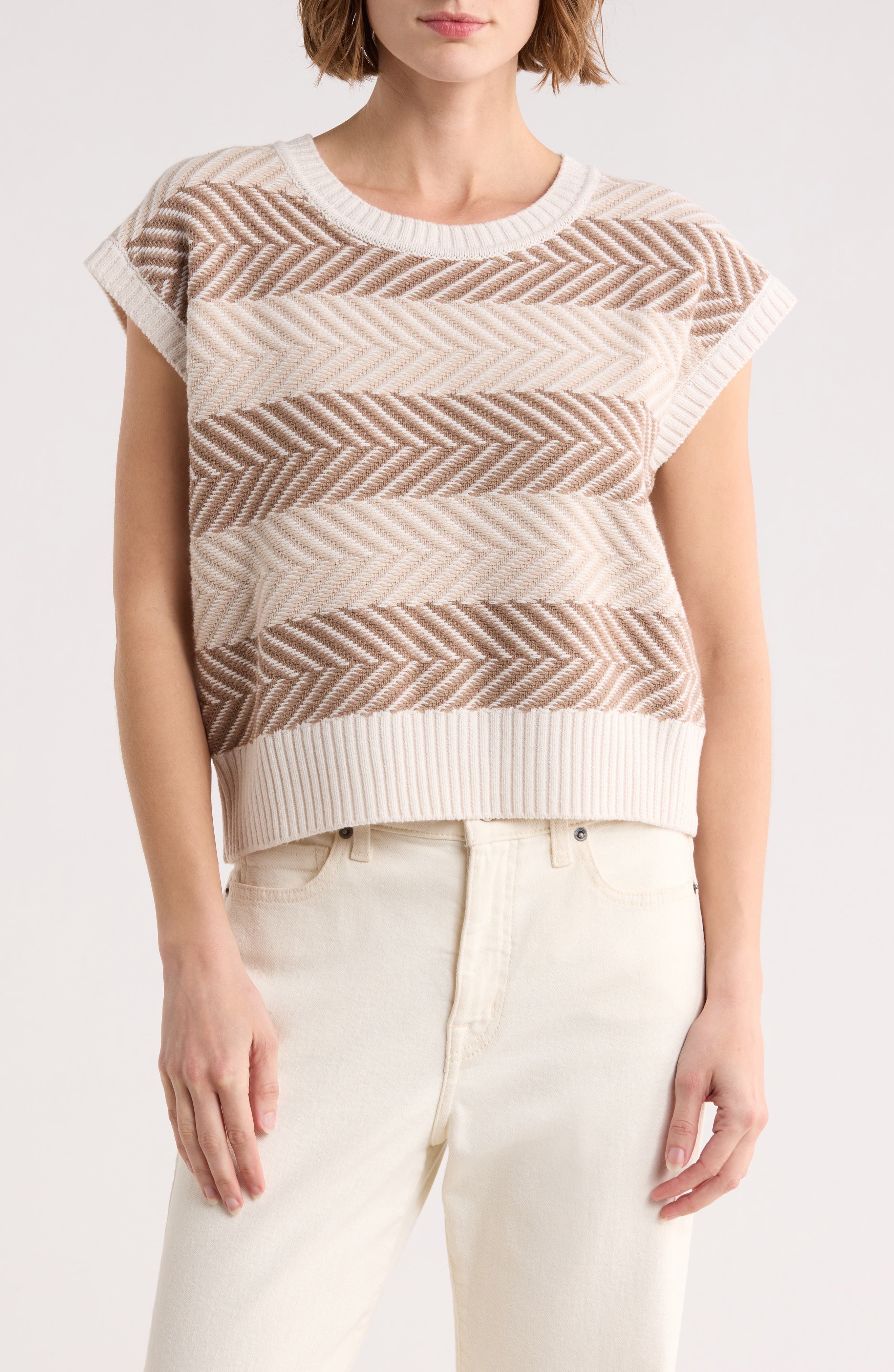 Splendid Mary Anne Stripe Sweater Vest