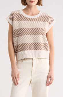 Splendid Mary Anne Stripe Sweater Vest