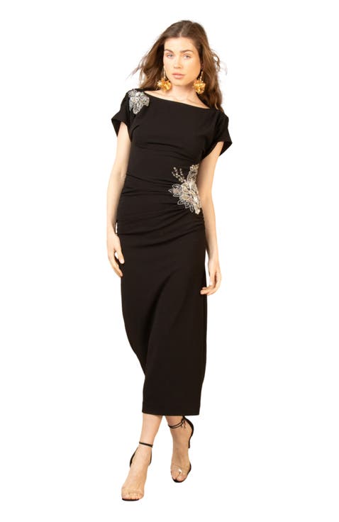 Zainab Midi Beaded Dress