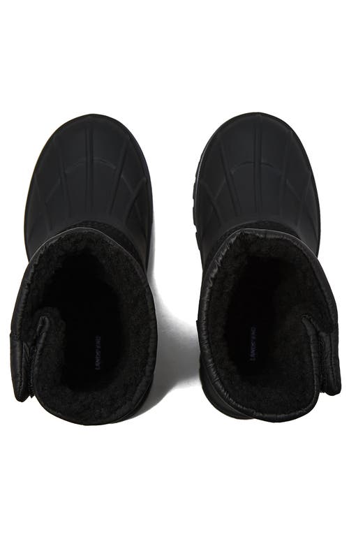 Lands' End Toddlers Frost Insulated Waterproof Snow Boots In Black