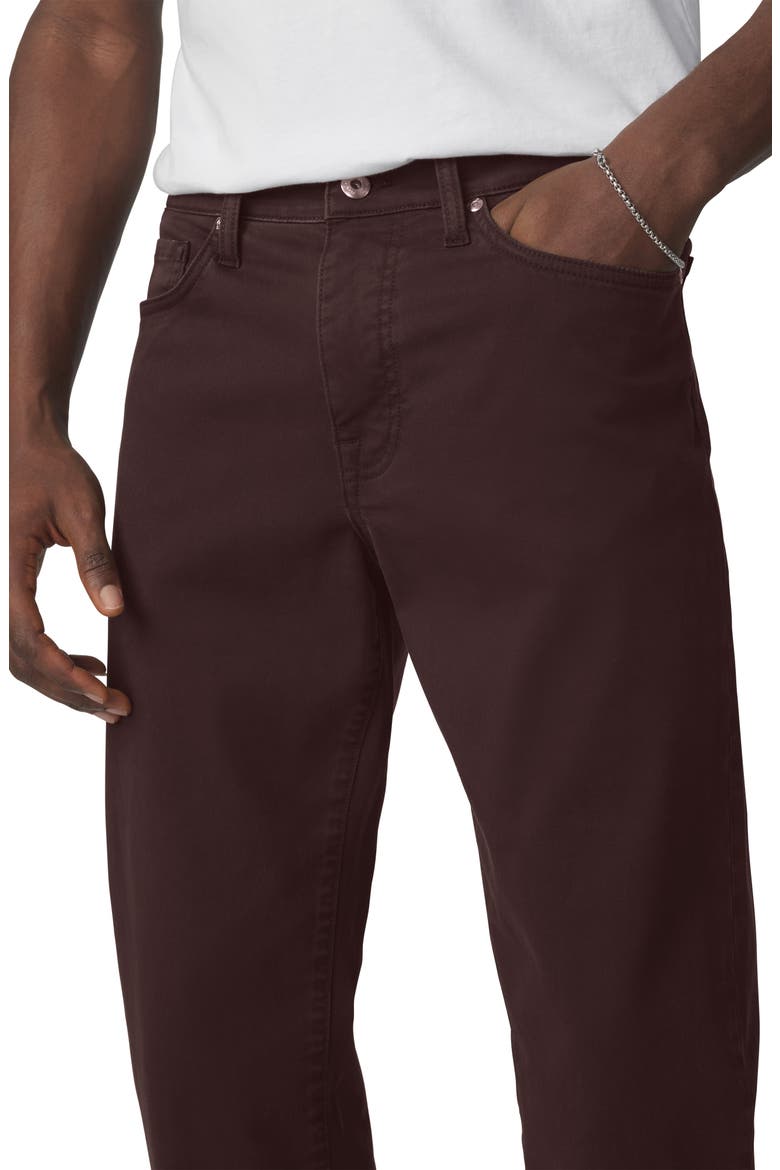 The Brixton Slim Straight Leg Twill Pants, Alternate, color, MULCH