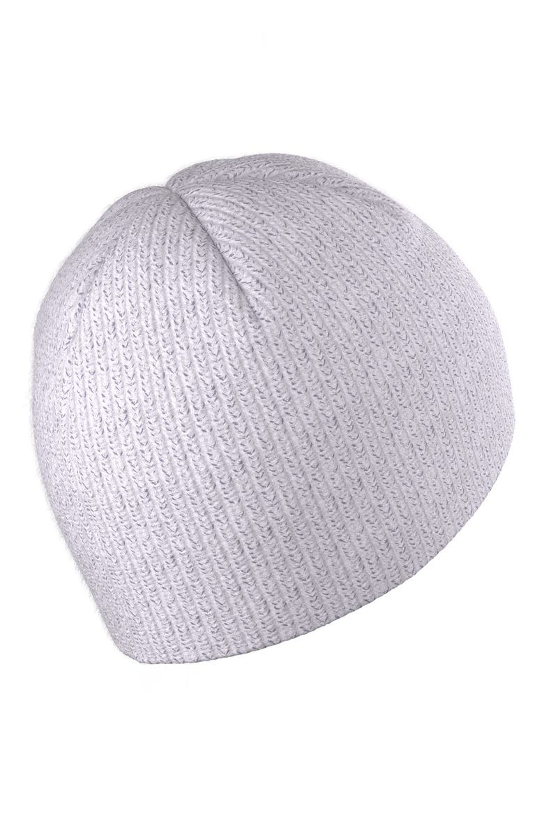 High Pile Beanie, Alternate, color, FROZEN PURPLE/ LILAC/ GREY