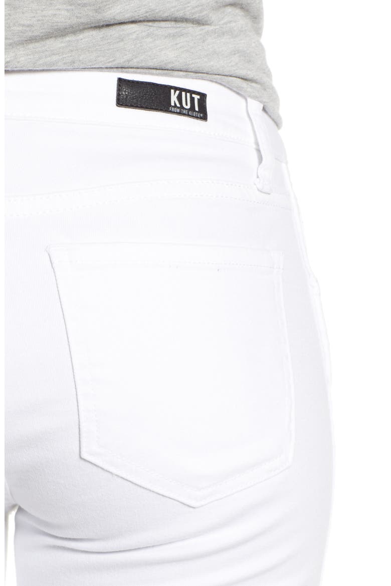 Donna Ankle Skinny Jeans, Alternate, color, OPTIC WHITE