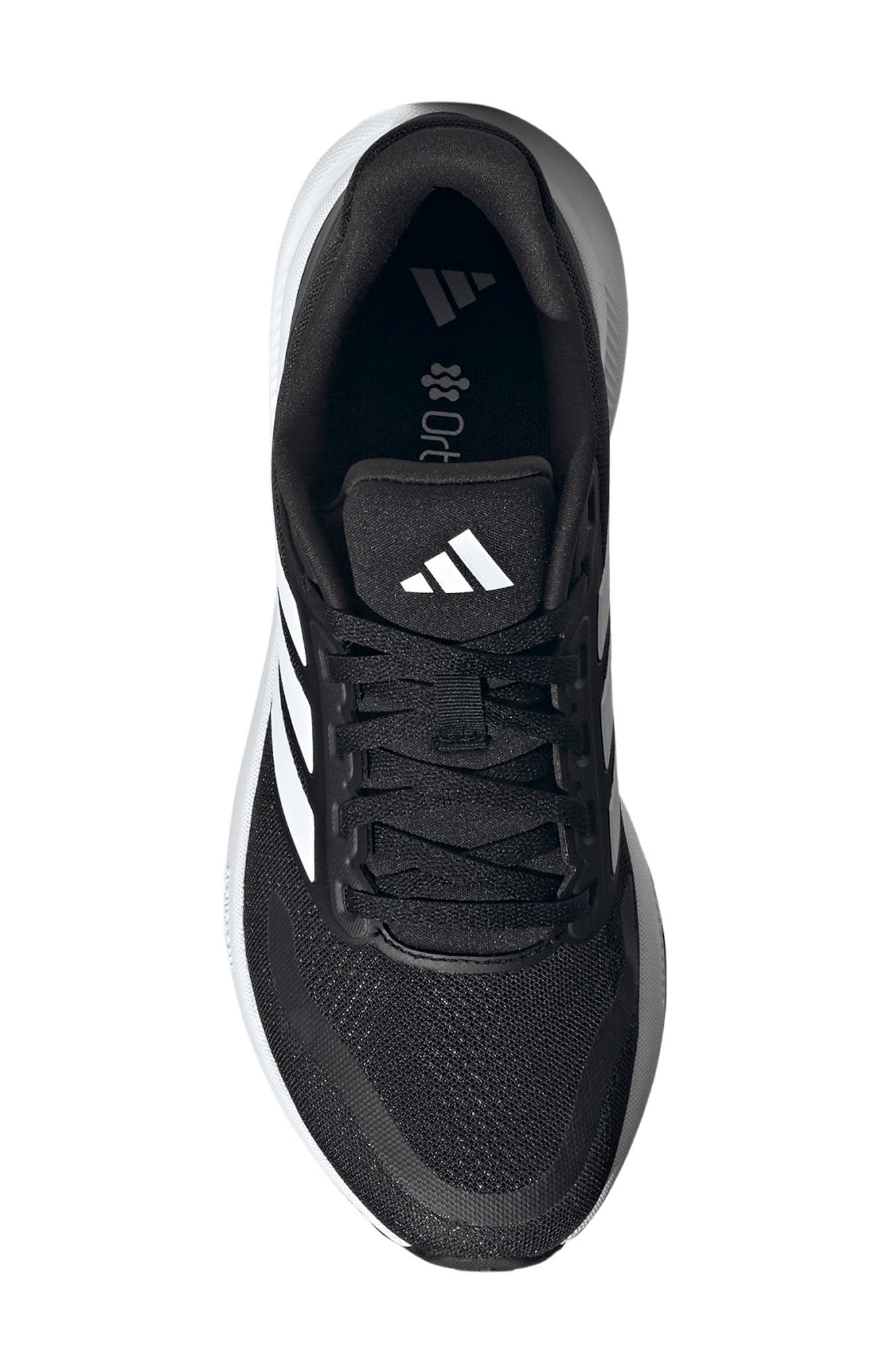 adidas Run Falcon 5 Running Shoe - Wide Width, Alternate, color, Cblack/Ftw