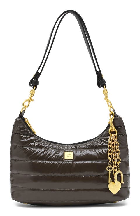 Heartbreaker Quilted Hobo Bag
