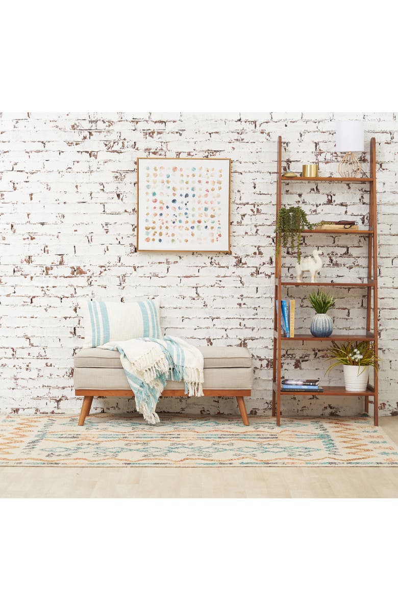 carol & frank Morgan Striped Throw Pillow Parent, Alternate, color, Off-White