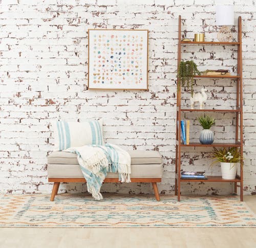 Carol & Frank Morgan Striped Throw Pillow Parent In White