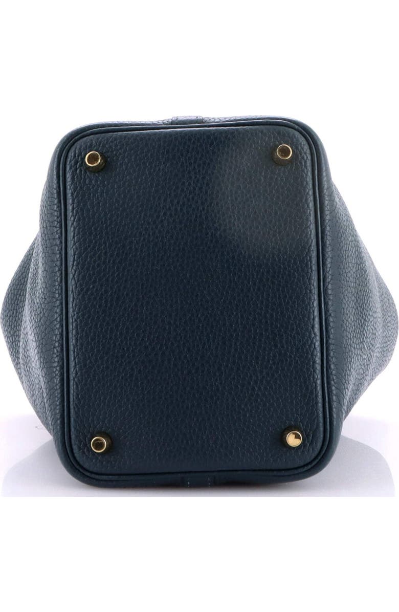 Pre-Owned Hermes Picotin Lock Bag Clemence PM, Alternate, color, Vert Cypress