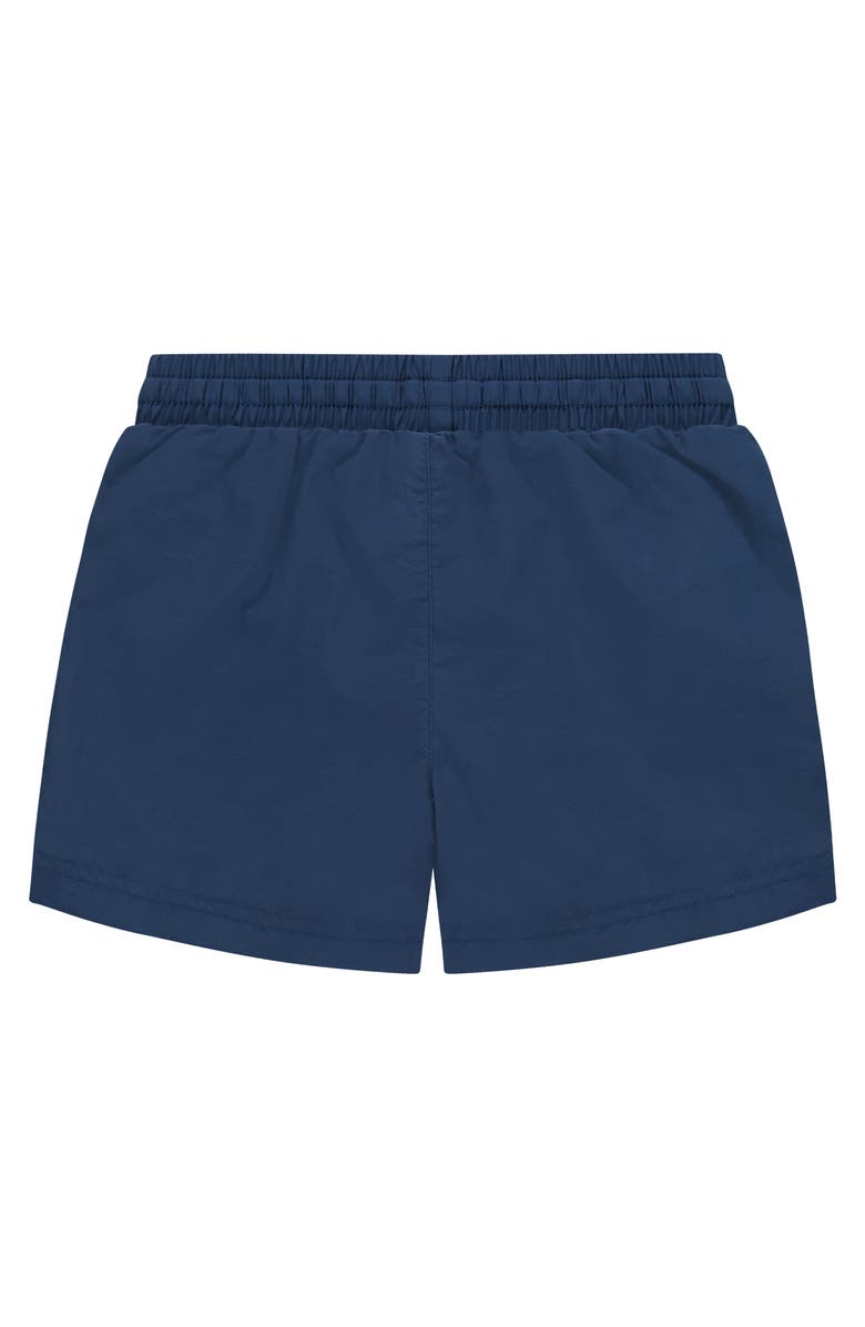 Stains and Stories by Babyface Colorblock Swim Shorts, Alternate, color, Blue