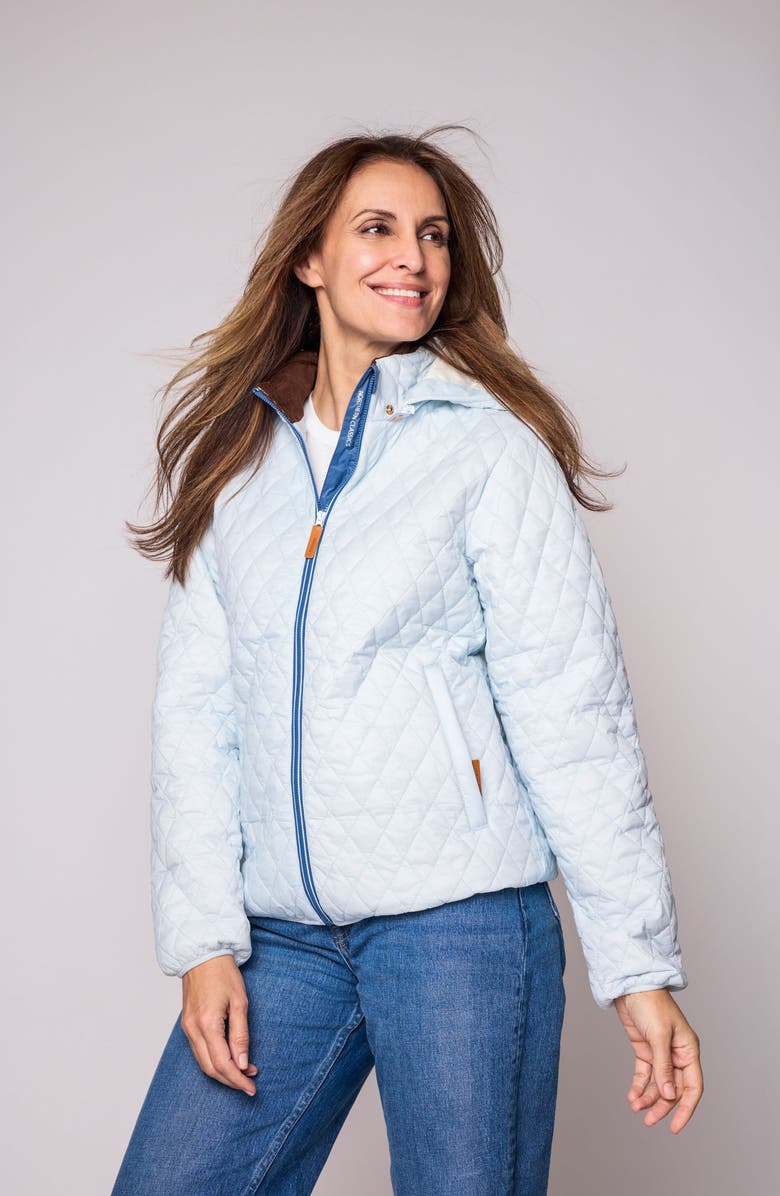 Northern Classics Quilted Puffer Jacket, Alternate, color, Cloud Blue