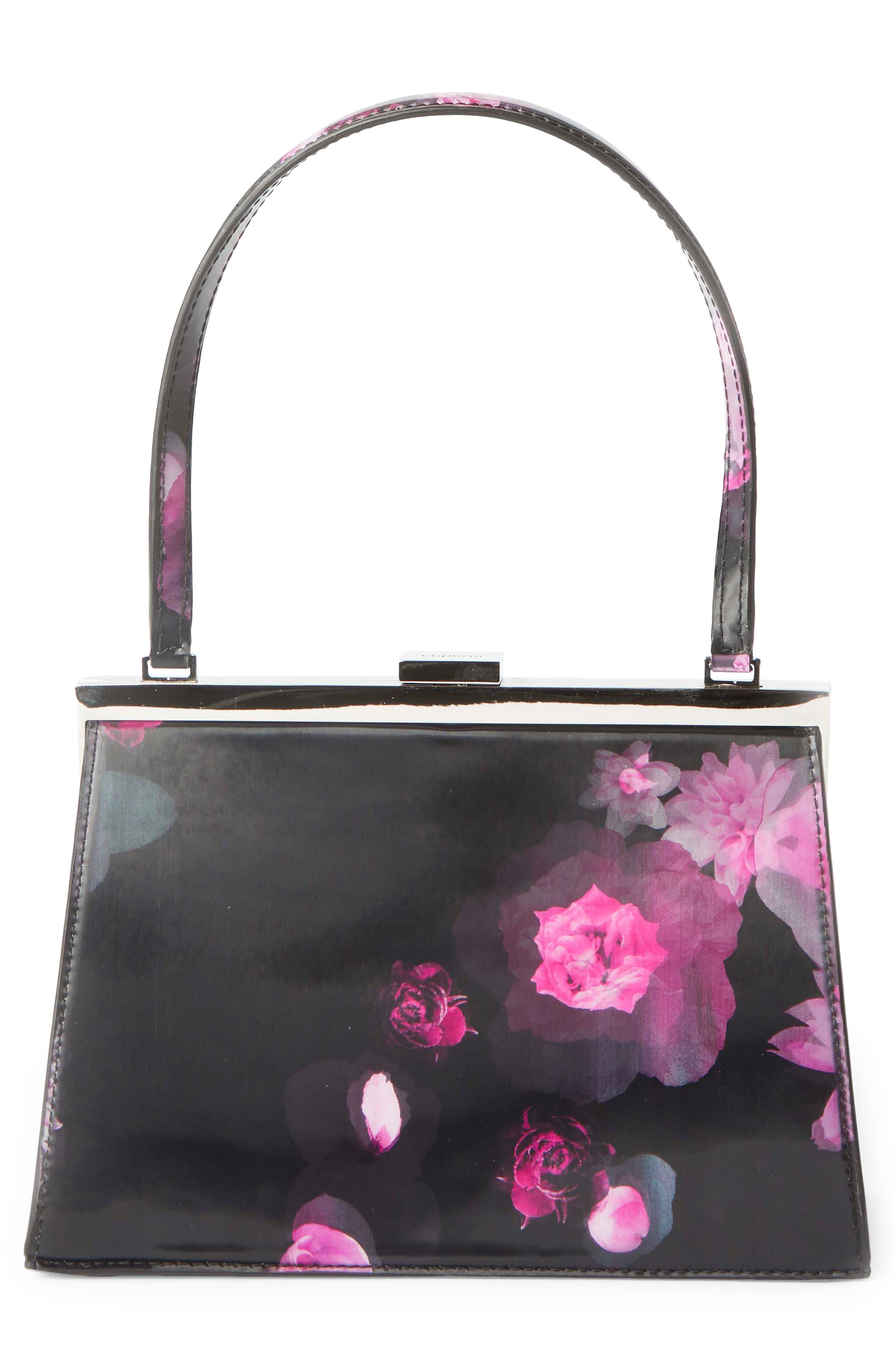 Coperni Mini Holographic Floral Lady Bag, Alternate, color, 