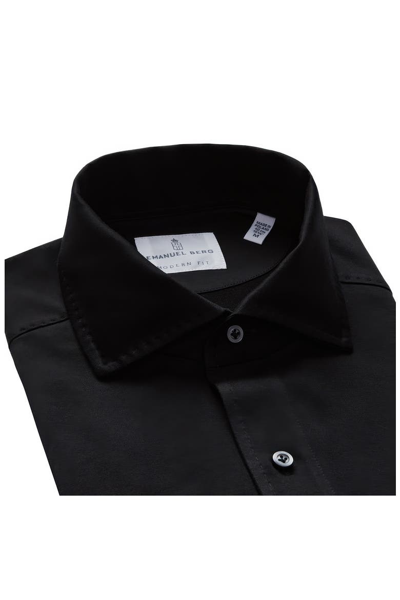 Textured Luxe Polo, Alternate, color, BLACK